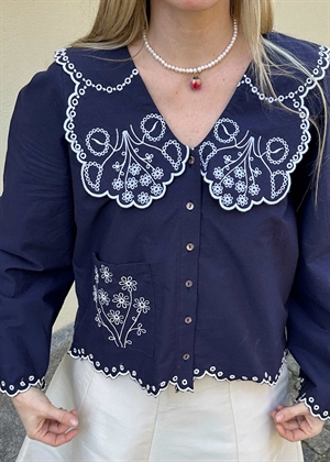 Elysia skjorte Navy Sissel Edelbo 
